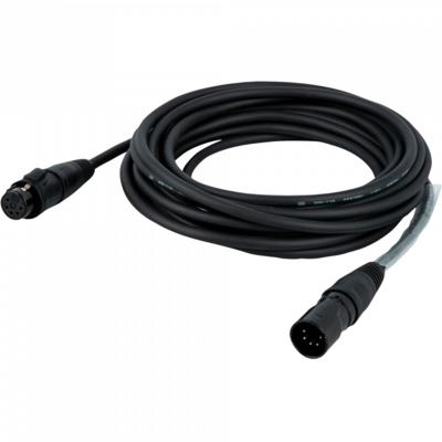 DAP FLR75 IP65 XLR DMX kabel 5-polig 3 m