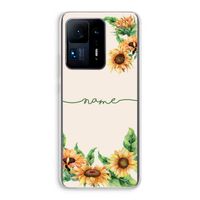 Zonnebloemen: Xiaomi Mi Mix 4 Transparant Hoesje