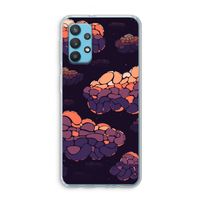 Patroon Wolken: Samsung Galaxy A32 4G Transparant Hoesje