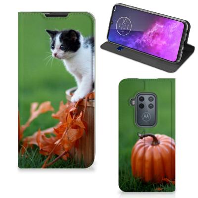 Motorola One Zoom | Hoesje maken | Kitten