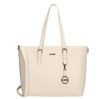 Charm London Birmingham - Handtas/Schoudertas 15.6'' - Cream Charm London Birmingham - Handtas/Schoudertas 15.6'' - Cream