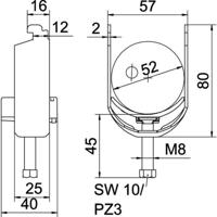 OBO Bettermann 1187244 Beugelklem 1 stuk(s)