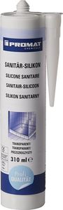 Promat Sanitair-silicoon | transparant | 310 ml | patroon - 4000340000 4000340000