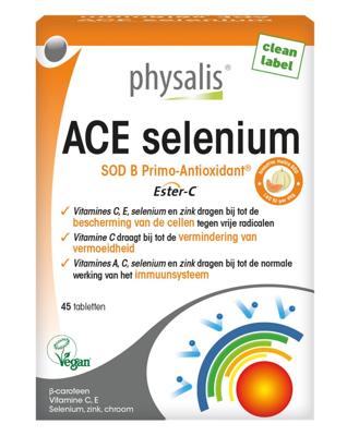 Physalis Supplementen ACE Selenium 45Tabletten