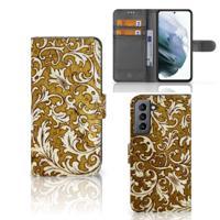 Wallet Case Samsung Galaxy S21 FE Barok Goud