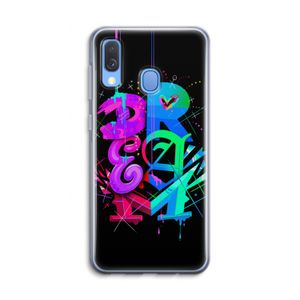 Dream: Samsung Galaxy A40 Transparant Hoesje