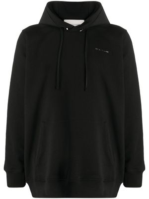 1017 ALYX 9SM sweat à capuche à logo imprimé - Noir