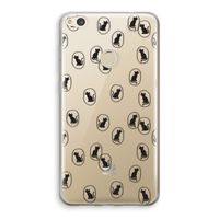 Miauw: Huawei Ascend P8 Lite (2017) Transparant Hoesje