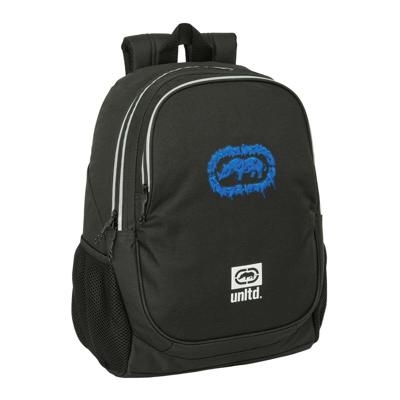 Schoolrugzak Eckō Unltd. Worldwide Zwart 32 x 44 x 16 cm