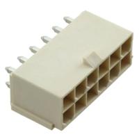 Molex 874271242 Female header, inbouw (standaard) Totaal aantal polen: 12 Rastermaat: 4.20 mm Inhoud: 1 stuk(s) Bulk