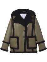 Proenza Schouler White Label veste en polaire Faux Sherpa à fini venri - Vert