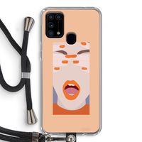 Surprise: Samsung Galaxy M31 Transparant Hoesje met koord
