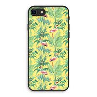 Flamingo party: iPhone SE 2020 Biologisch afbreekbaar hoesje