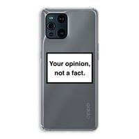 Your opinion: Oppo Find X3 Pro Transparant Hoesje