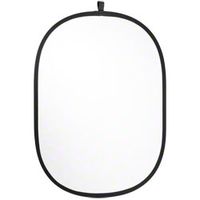 Walimex faltbar silber/weiß 17695 Reflector (b x h) 91 cm x 122 cm 1 stuk(s) - thumbnail