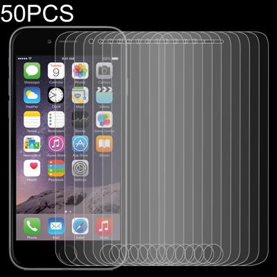 50 stuks 0.26 mm 9H 2.5 D gehard glas film voor iPod Touch 6