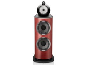 Bowers & Wilkins 801 D4 vloerstaande speaker rosewood zijdeglans