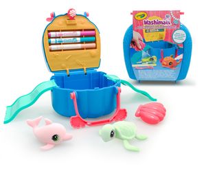 Crayola Washimals Ocean Pets Seashell Splash Playset