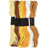 Creativ Company Borduurgaren, dikte 1 mm, goud, 6 bol/ 1 doos