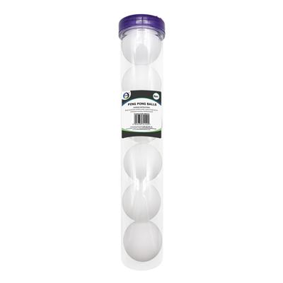 DID Tafeltennis ping pong balletjes - wit - set van 6x stuks - 40 mm/4 cm