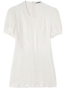 Jil Sander blouse à manches courtes - Blanc