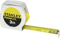Rolmaat powerlock 3m 12,7 mm - Stanley
