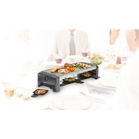 Princess 162830 Raclette 8 Stone Grill Party - thumbnail