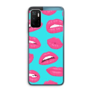 Bite my lip: Xiaomi Poco M3 Pro 5G Transparant Hoesje