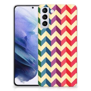 Samsung Galaxy S21 Plus TPU bumper Zigzag Multi Color