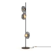 Bocci 72.3 Tall Vloerlamp - Donkergrijs - Zwarte base