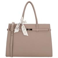 Charm London Laptoptas 15.6'' The Hamptons Licht Taupe