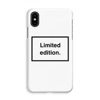 Limited edition: iPhone Xs Volledig Geprint Hoesje