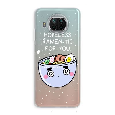 I'm A Hopeless Ramen-Tic For You: Xiaomi Mi 10T Lite 5G Transparant Hoesje