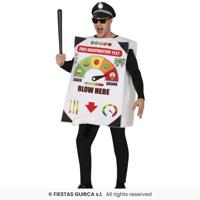 Funny Politie Alcoholtester Kostuum