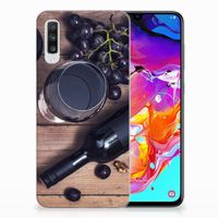 Samsung Galaxy A70 Siliconen Case Wijn