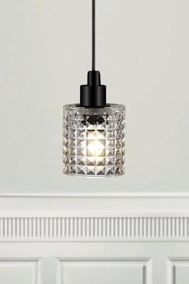 Hanglamp &apos;Hollywood&apos; Nordlux helder glas modern E27 fitting 10 cm