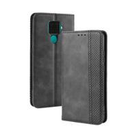 Magnetische Buckle retro Crazy Horse textuur horizontale Flip lederen case voor Huawei Nova 5i Pro/mate 30 lite met houder & kaartsleuven & fotolijst