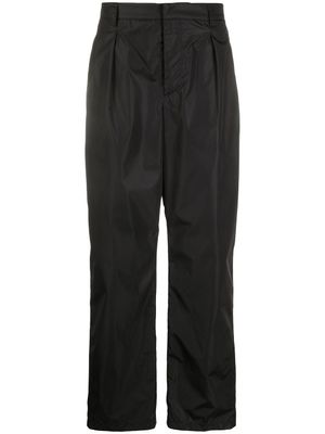 Valentino Garavani pantalon droit en nylon - Noir