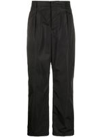 Valentino Garavani pantalon droit en nylon - Noir