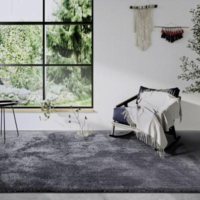 Vloerkleed Olaf Antraciet 80x150 Cm Hoogpolig Home Collectie - Dekbed-Discounter.nl