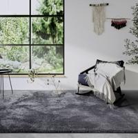 Vloerkleed Olaf Antraciet 120x170 Cm Hoogpolig Home Collectie - Dekbed-Discounter.nl