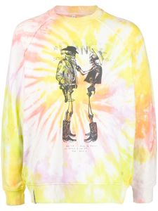 Stain Shade x Hiroshi Fujiwara sweat à imprimé tie-dye - Rose