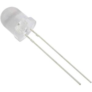 TRU COMPONENTS 1573757 Bedrade LED Wit Rond 8 mm 2800 mcd 25 ° 20 mA 3.2 V