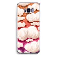 Katoen Wolken: Samsung Galaxy S8 Plus Transparant Hoesje