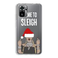 Came To Sleigh: Xiaomi Redmi Note 10S Transparant Hoesje