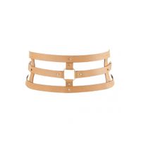 Bijoux Indiscrets - Maze Wide Belt Bruin - thumbnail