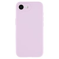 Lunso iPhone 16e hoesje - Flexibel siliconen Backcover - Lila