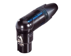 Neutrik NC5FRX-B Haaks Female XLR kabeldeel 5p zwart