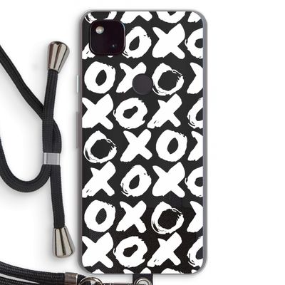 XOXO: Pixel 4a 5G Transparant Hoesje met koord