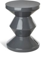 POLSPOTTEN tabouret Zig Zag - Gris